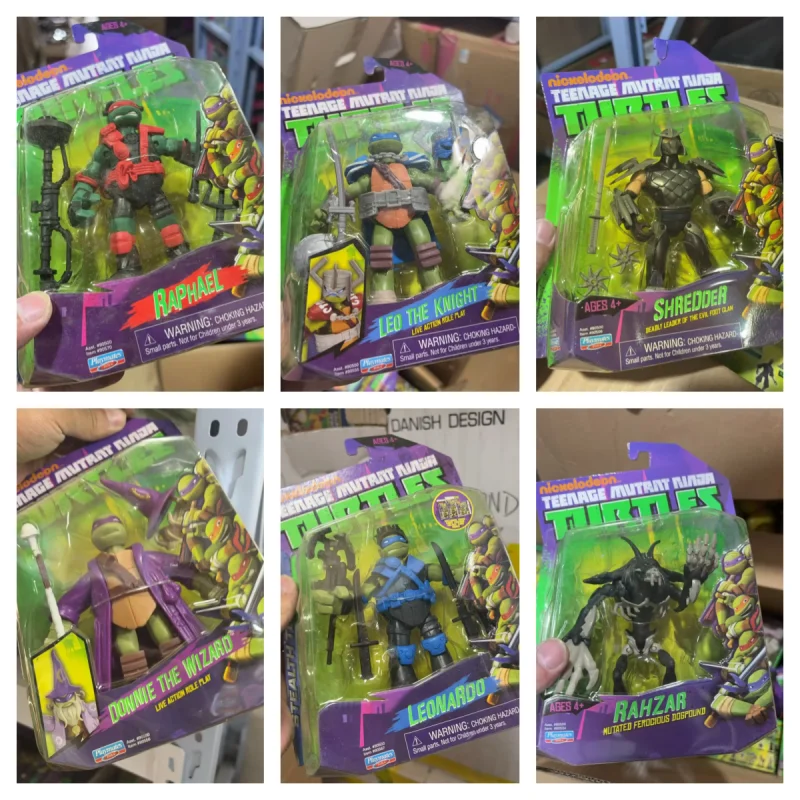 Figura de acción articulada TMNT con estilo trituradora