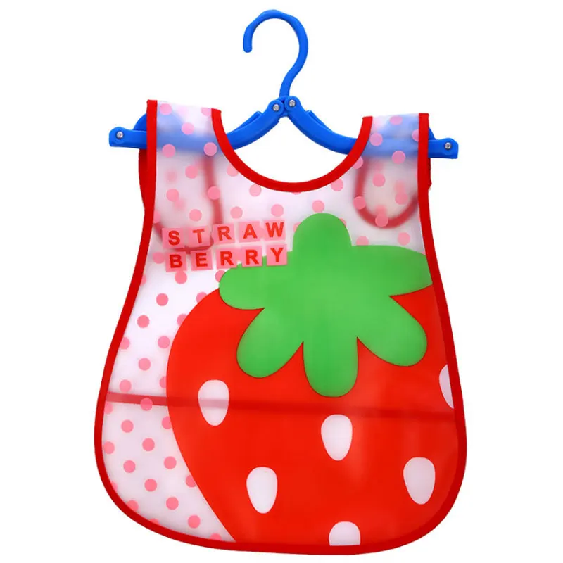 Baberos ajustables impermeables de EVA para bebés con dibujos - imagen 5
