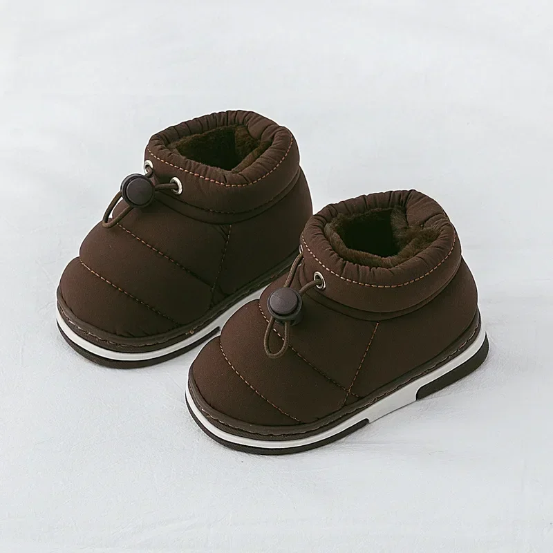 Zapatillas de invierno antideslizantes cálidas para niños y niñas - imagen 5