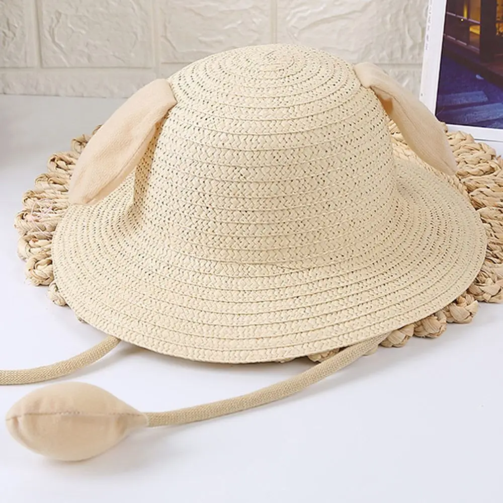 Sombrero infantil rojo sandía