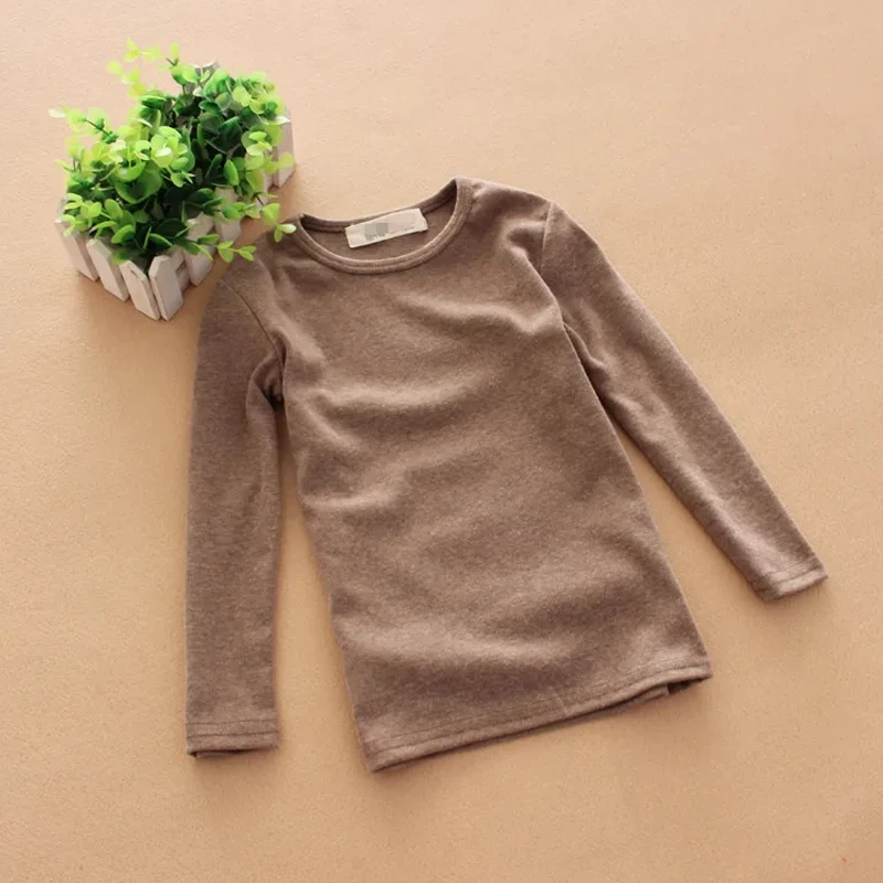 Camiseta manga larga algodón niño bebé niña 3-13 años – Invierno 2024 - imagen 3