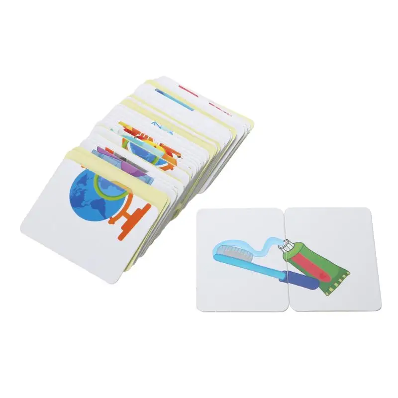 Rompecabezas cognitivo de tarjetas con coche y frutas para bebés - imagen 5