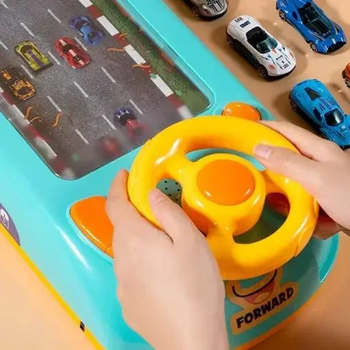 Volante eléctrico infantil con simulación de conducción para niños - imagen 2
