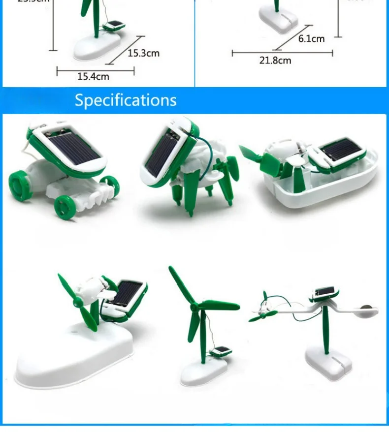 Hovercraft y coche solar en funcionamiento