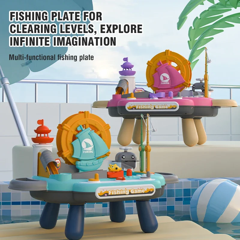 Mesa de pesca educativa interactiva para niños hazlo tú mismo - imagen 4