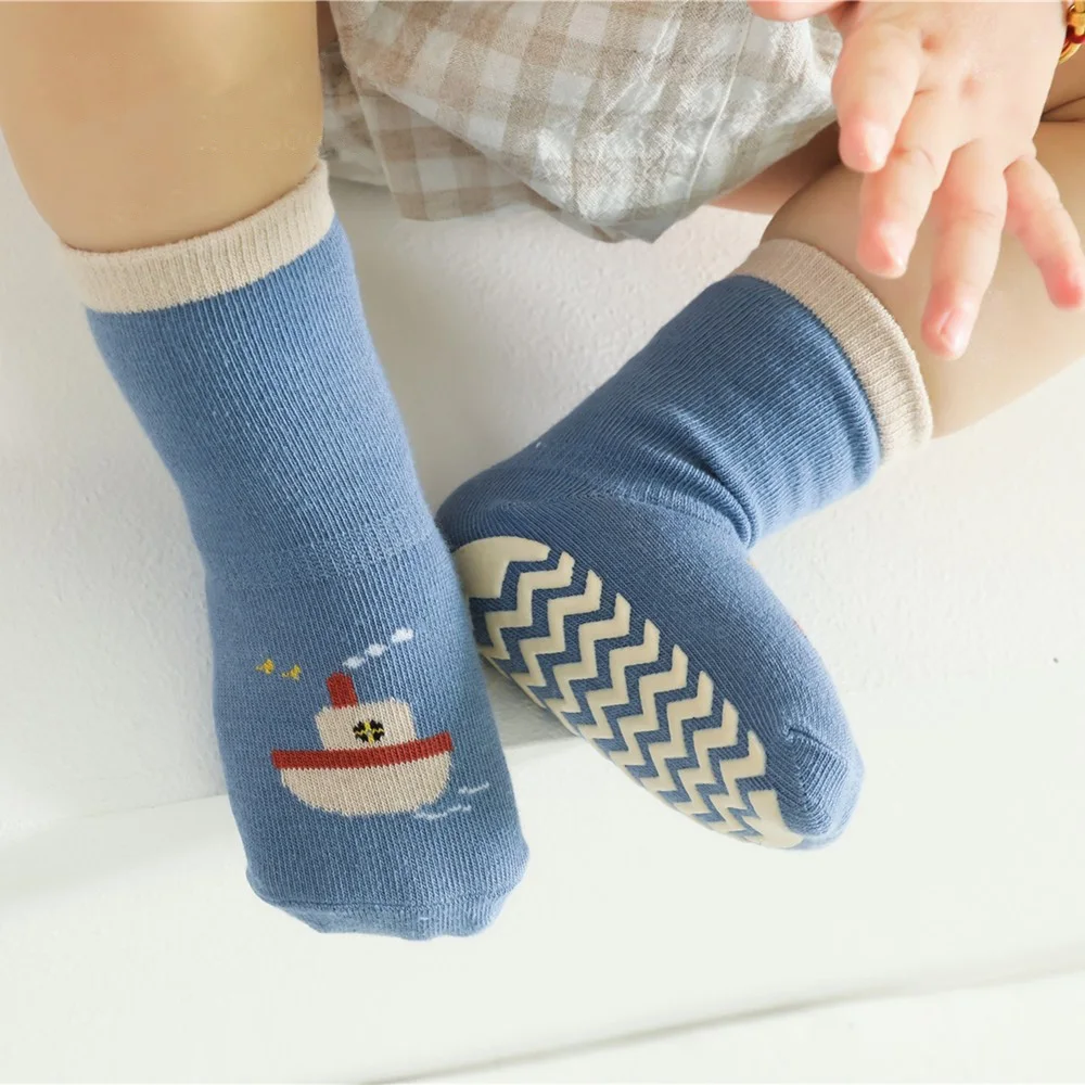 Calcetines térmicos antideslizantes para bebé – Suave punto infantil - imagen 2