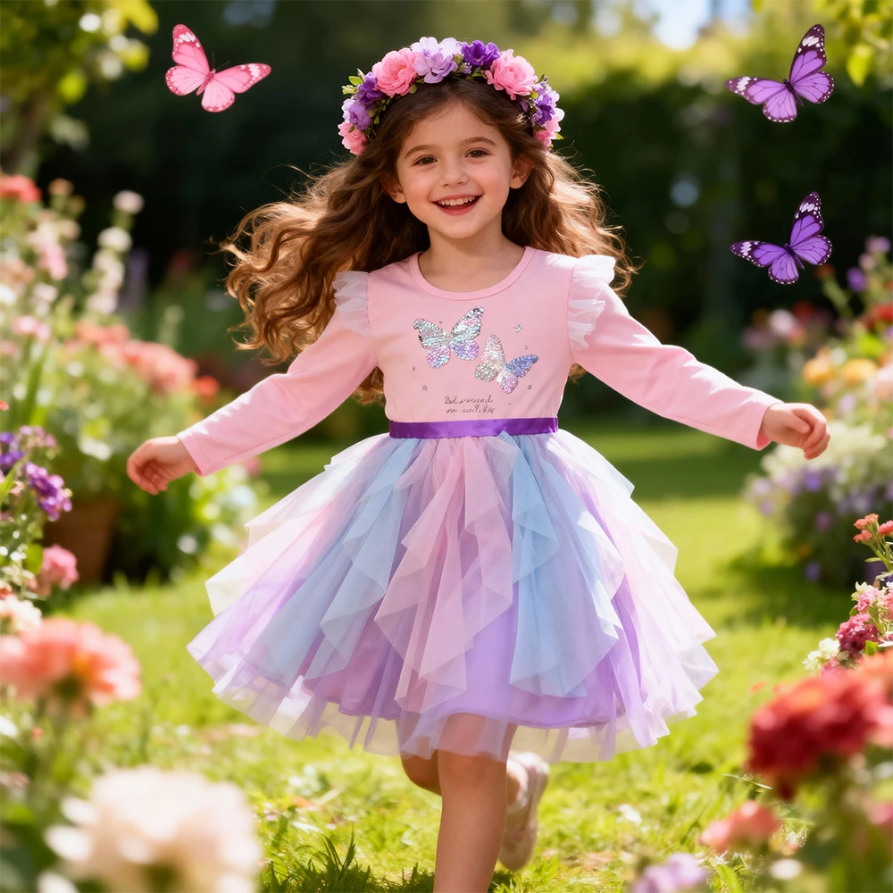 Detalle de mariposas con lentejuelas