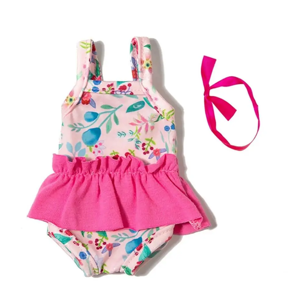 Vestido floral playero para muñecas – Ropa de baño verão - imagen 3
