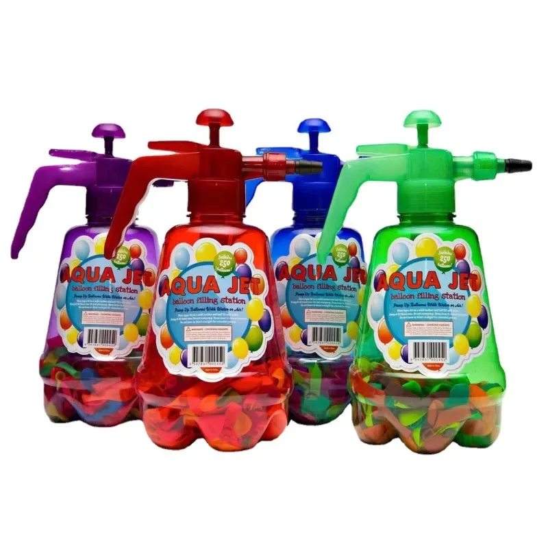 Inflador manual de globos acuáticos para niños – Juego estival