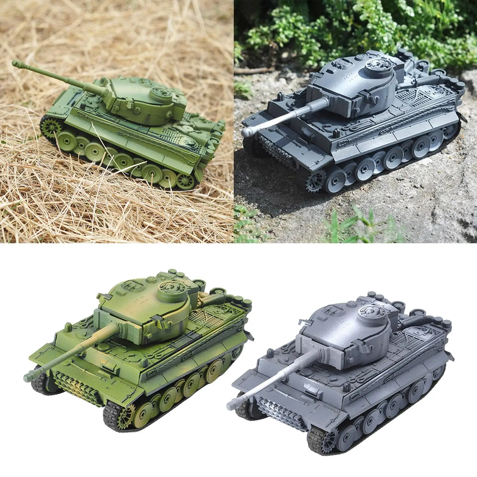 Tanque de juguete plástico ajustable Tiger, sin pegamento - imagen 5