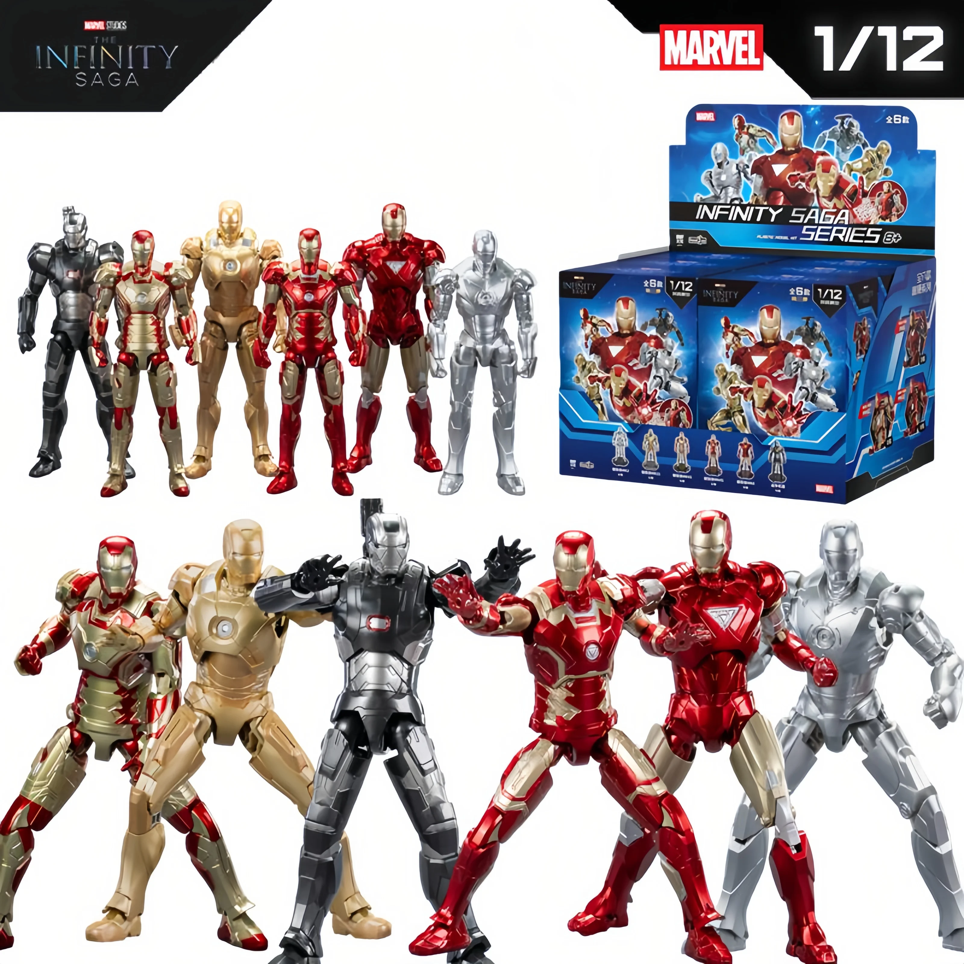 Marvel Iron Man figura de acción War Machine niño - imagen 2