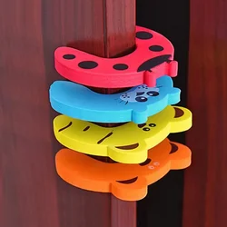 vvocci Protector de puerta antipinzamiento con clip de seguridad