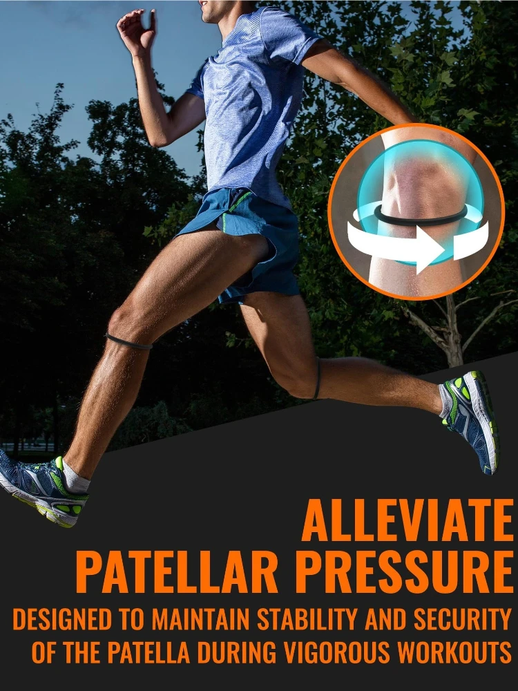 Correa de silicona para rótula con soporte de rodilla - imagen 3