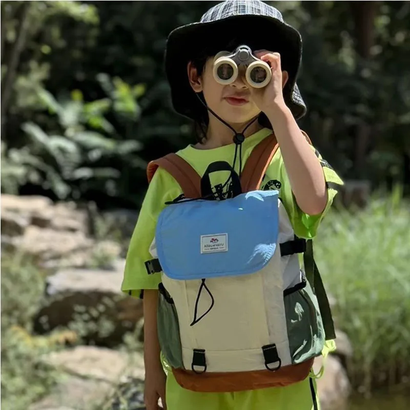 Mochila de senderismo infantil gran capacidad con colores vivos - imagen 5