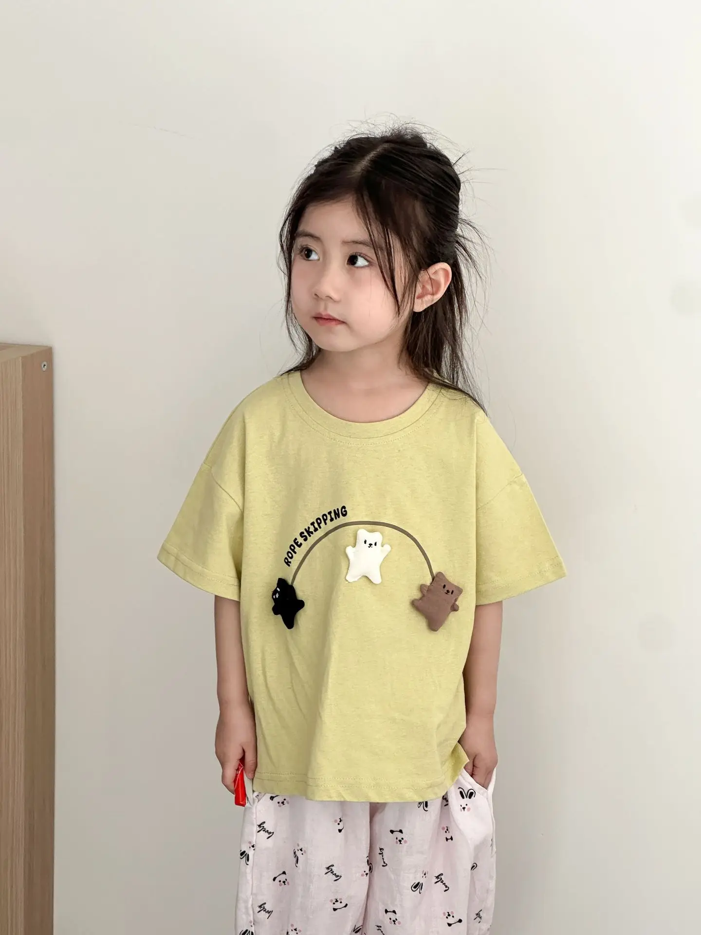 Camiseta manga corta niño con dibujo animado – Algodón verano - imagen 3