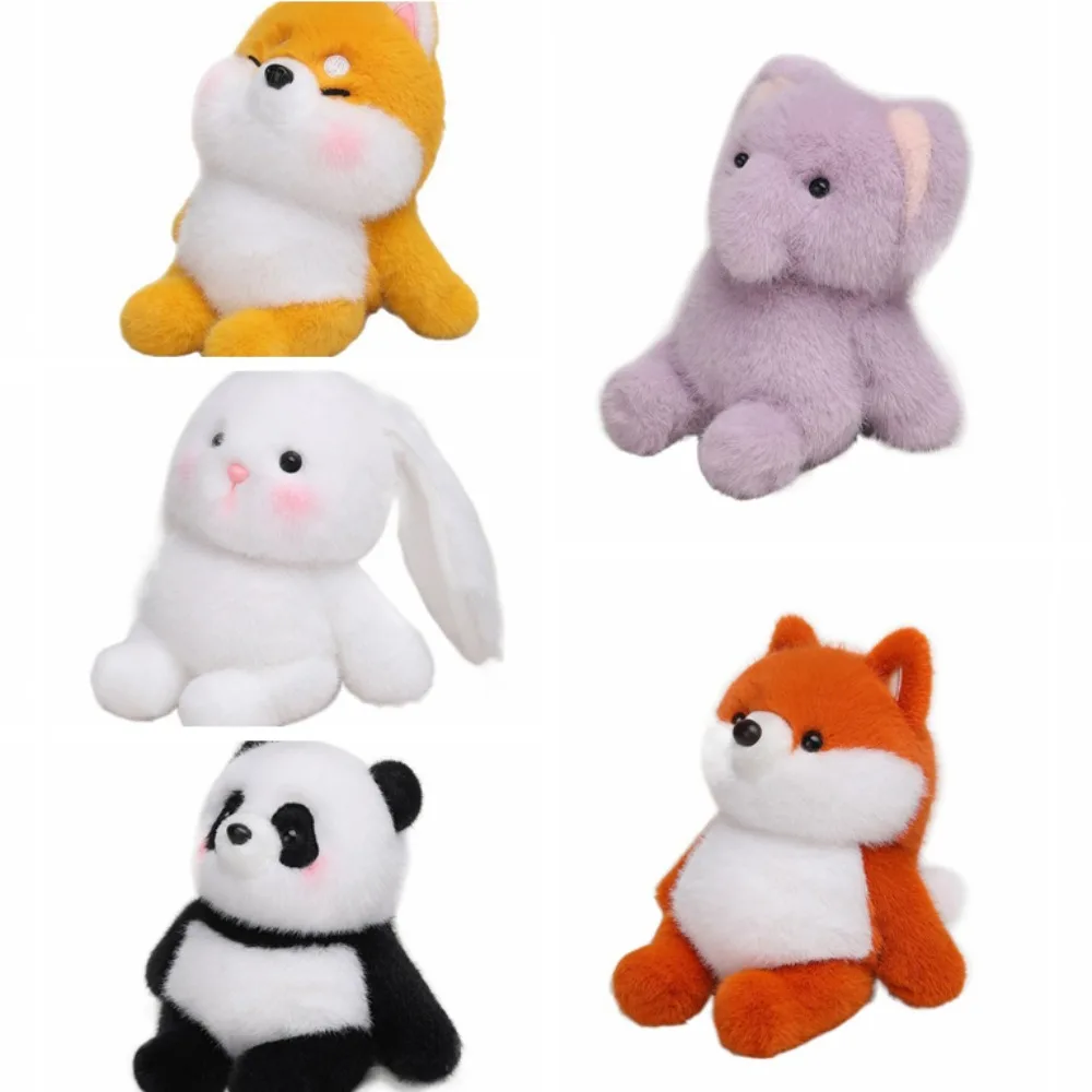 Peluche con soporte para teléfono en forma de panda
