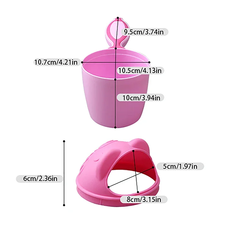 Cazoleta de baño para bebé y proteger los ojos del champú - imagen 2