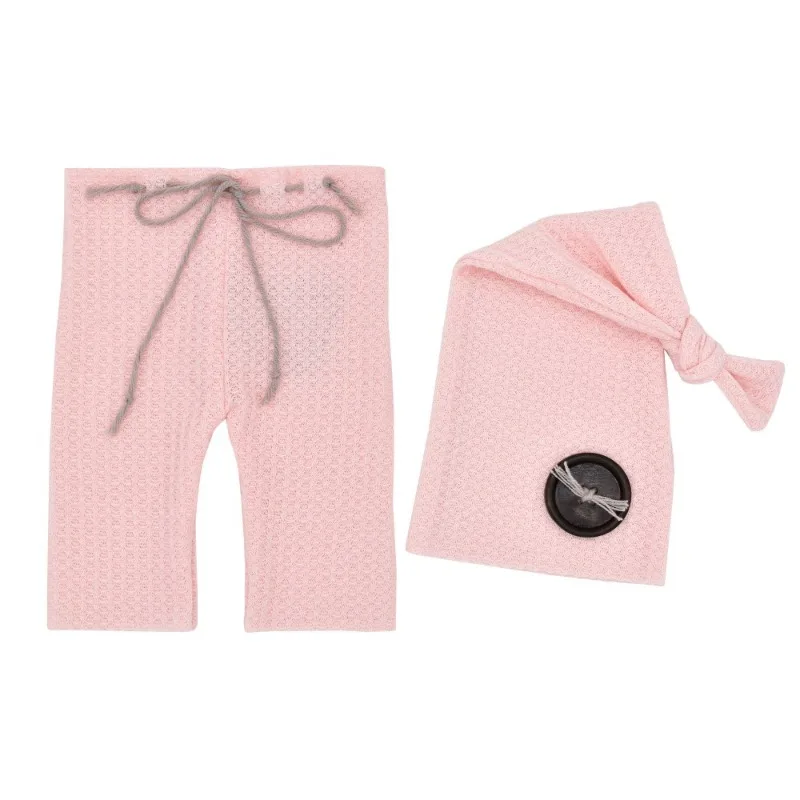 Conjunto para recién nacido de punto con gorro cola larga - imagen 5