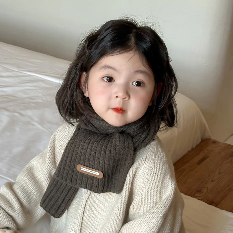 Bufanda de lana para niños y niñas – Invierno cálida y suave - imagen 4