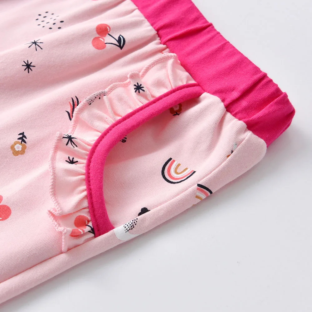 Estampado floral de dibujos animados