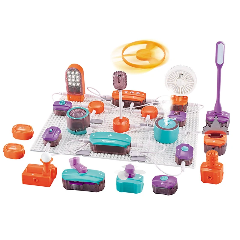 Kit de circuitos electrónicos educativo para niños unisex - imagen 3