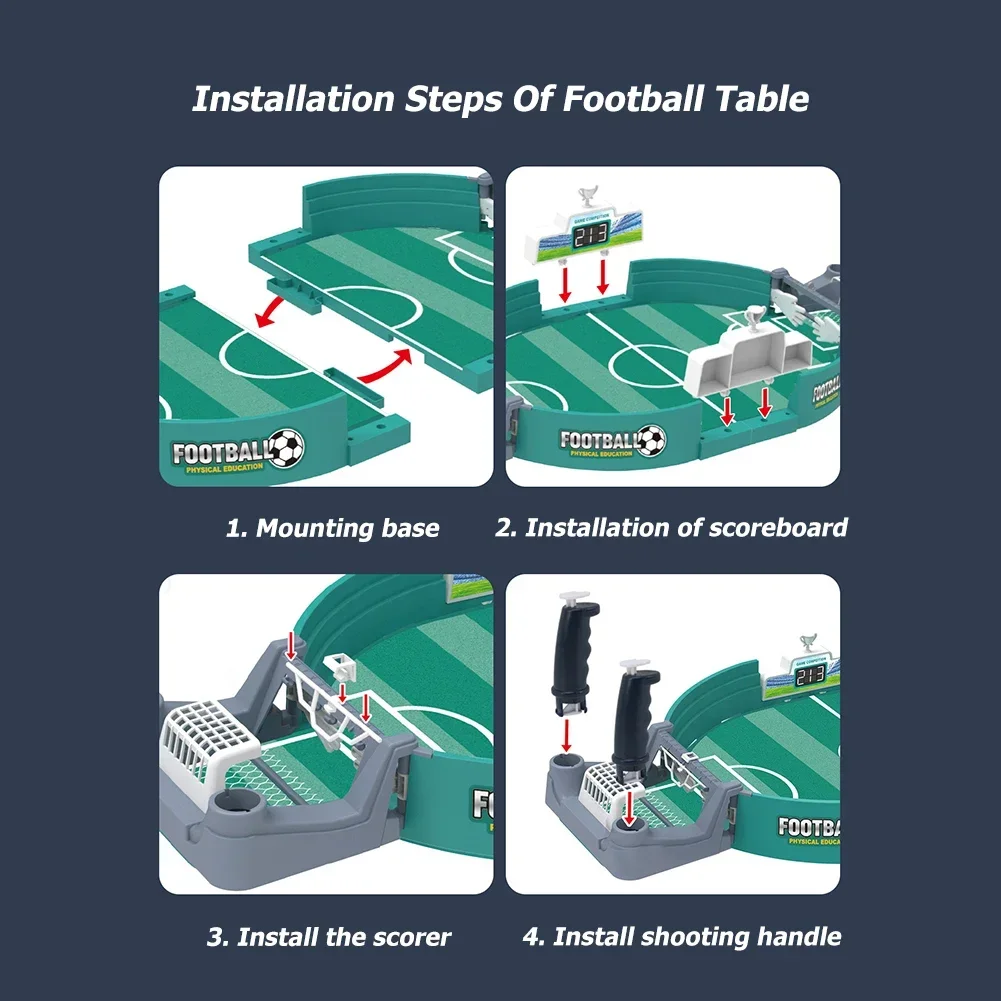 Futbolito de mesa interactivo para fiestas familiares en casa - imagen 5