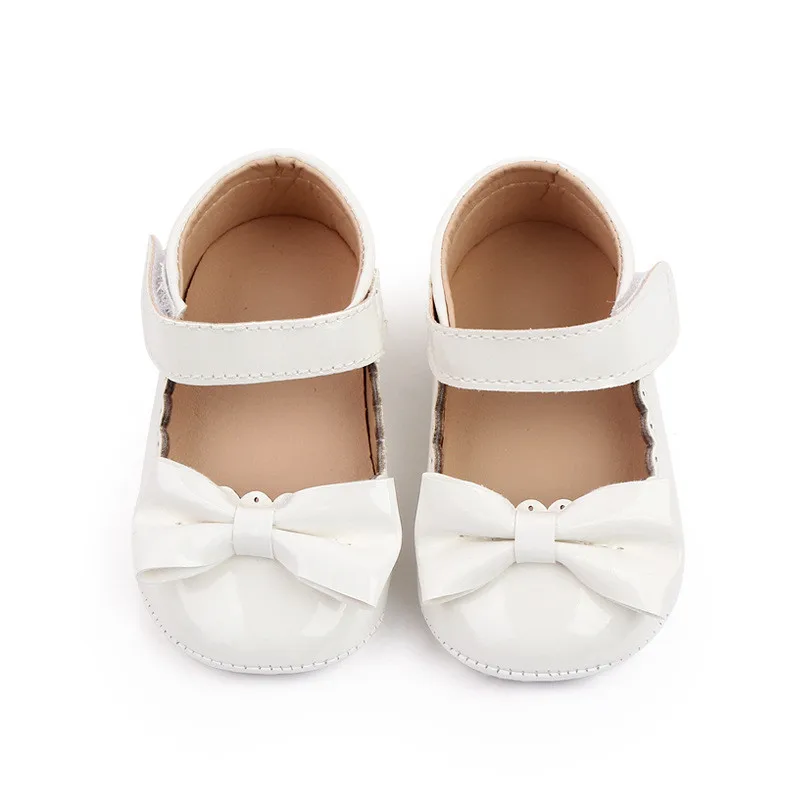 Zapatitos bebe niña lazo princesa suela suave primeros pasos - imagen 3