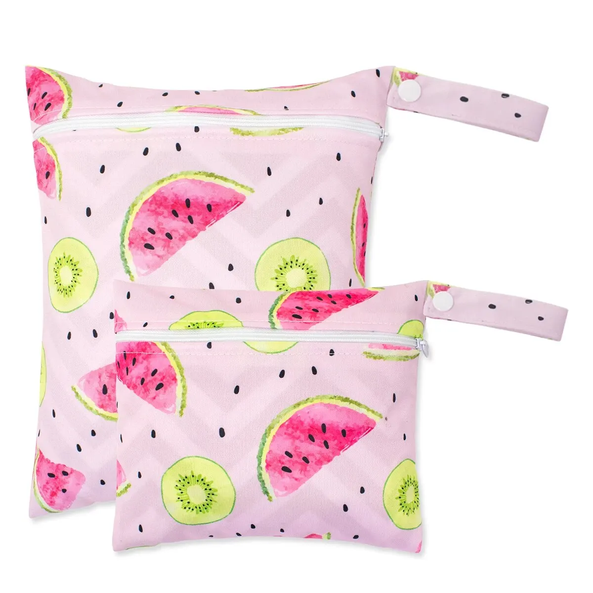 Bolsa impermeable para pañales reutilizable de viaje con cremallera - imagen 4
