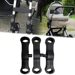 Conectores para cochecitos gemelares que forman cochecito doble