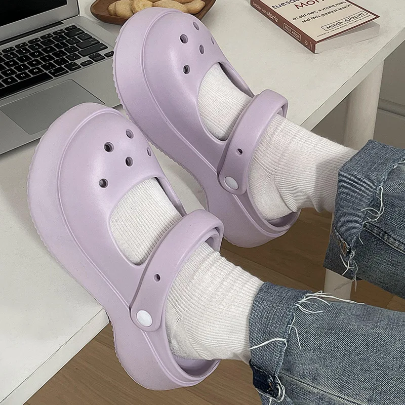 Mary Jane de piel suave para niña – Suela antideslizante de verano - imagen 4