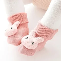 Calcetines antideslizantes de dibujos para bebé – Suaves y cálidos