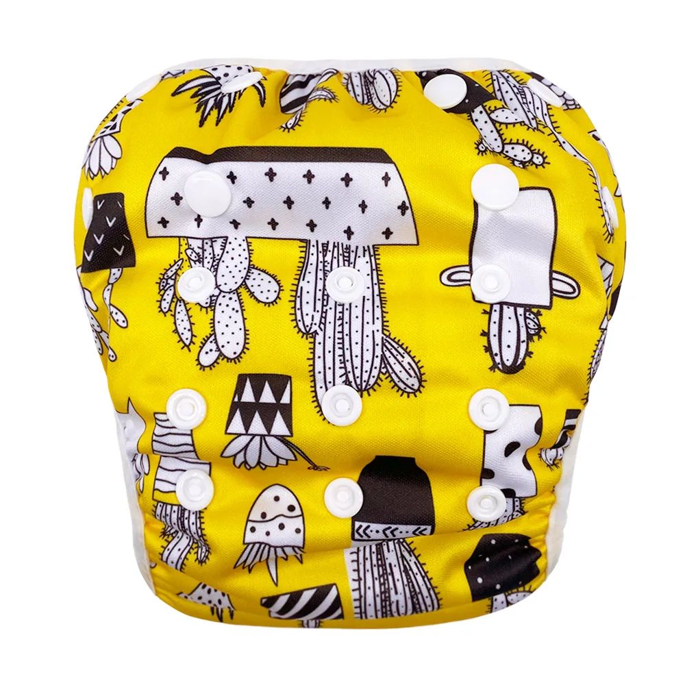 Pañal de natación reutilizable ajustable talla única bebés y niños - imagen 5