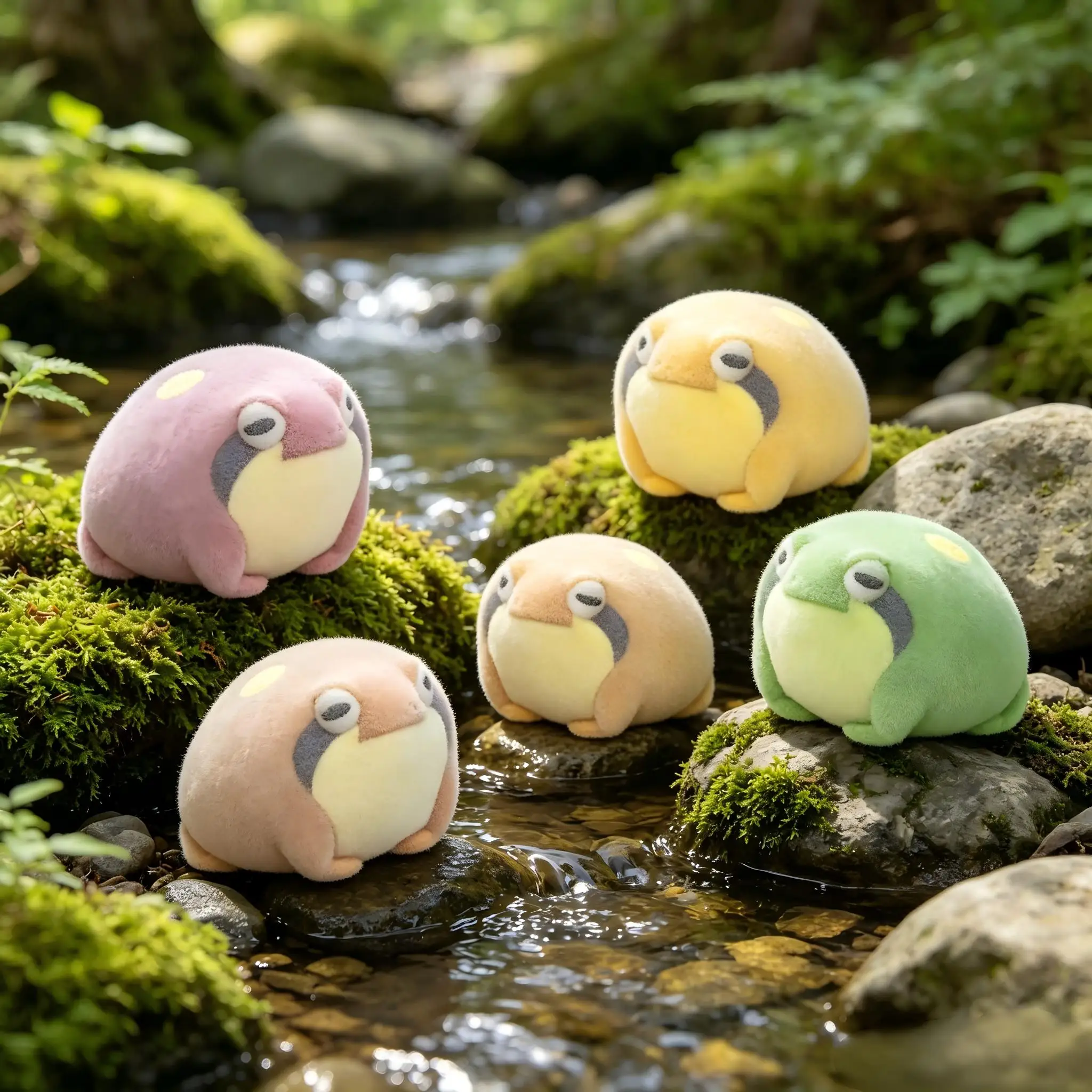 Kinako Muñecos blandos de animales bebé – Colección del Mundo - imagen 4