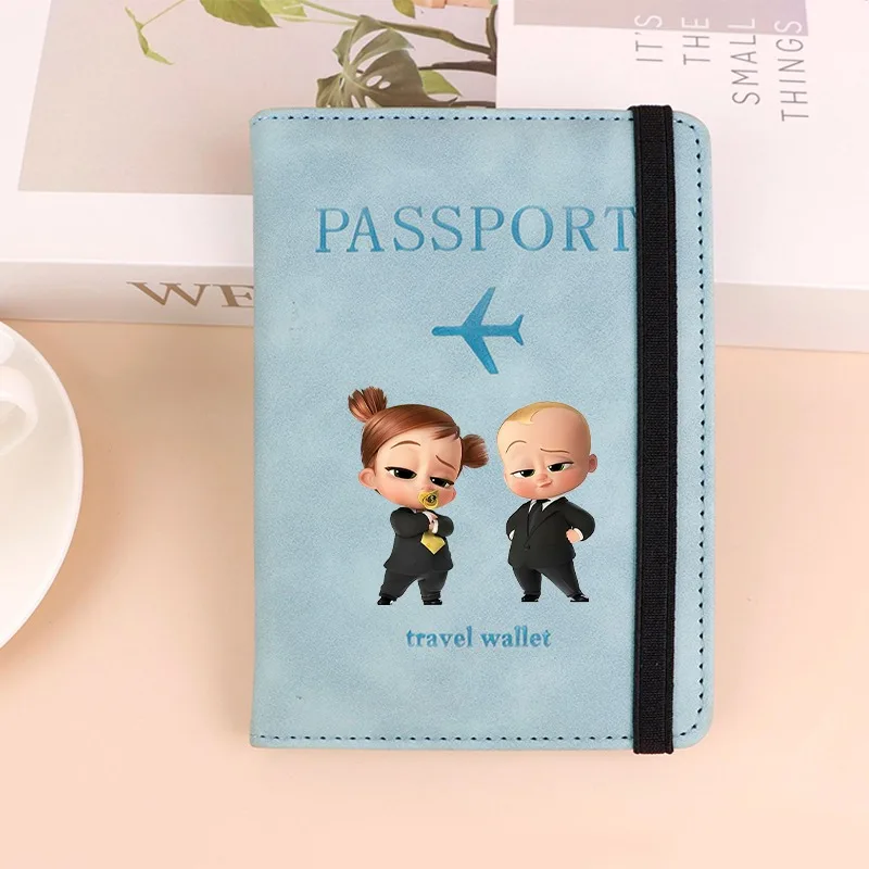 Funda pasaporte Baby Boss con estampado infantil y protección - imagen 2
