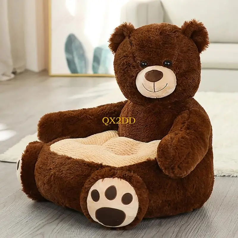 QX2D Sillón infantil de felpa para bebé con dibujos animados - imagen 4
