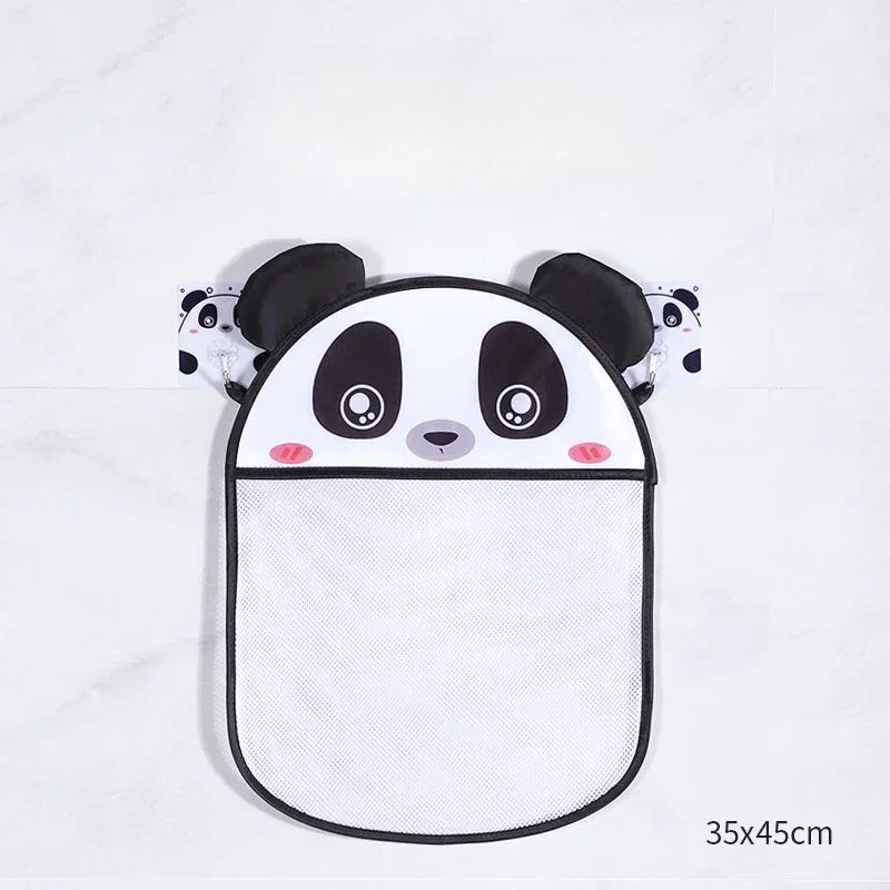 Bolsa de malla con animales animados – Organizador juguetes para baño