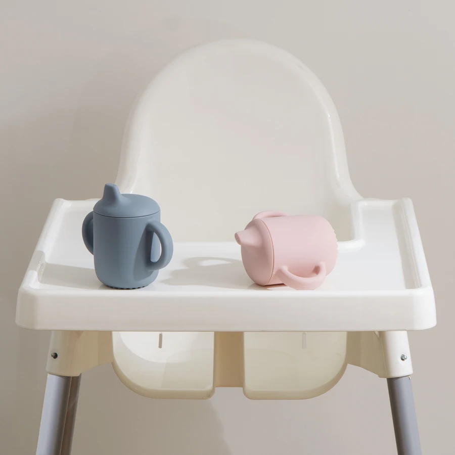 Tazas de silicona para bebé y niño pequeño - Vasos de aprendizaje - imagen 2