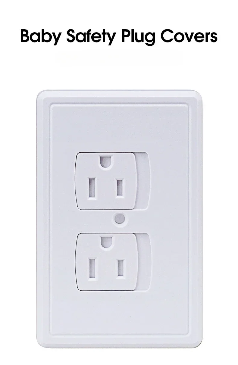 Cubierta protectora para enchufe de seguridad eléctrica