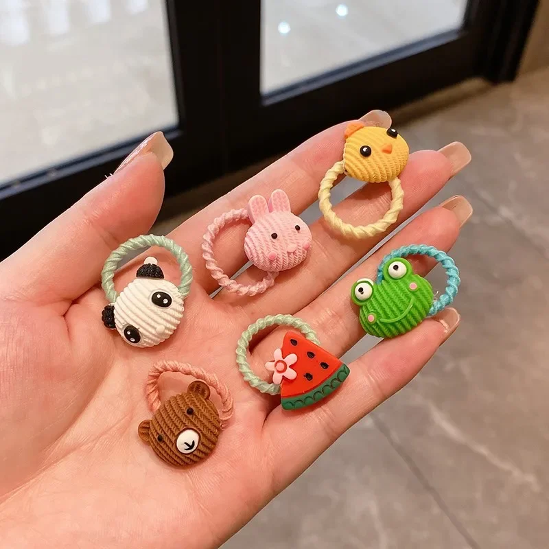 Lazos elásticos para el pelo de niña – Diseño infantil divertido - imagen 2
