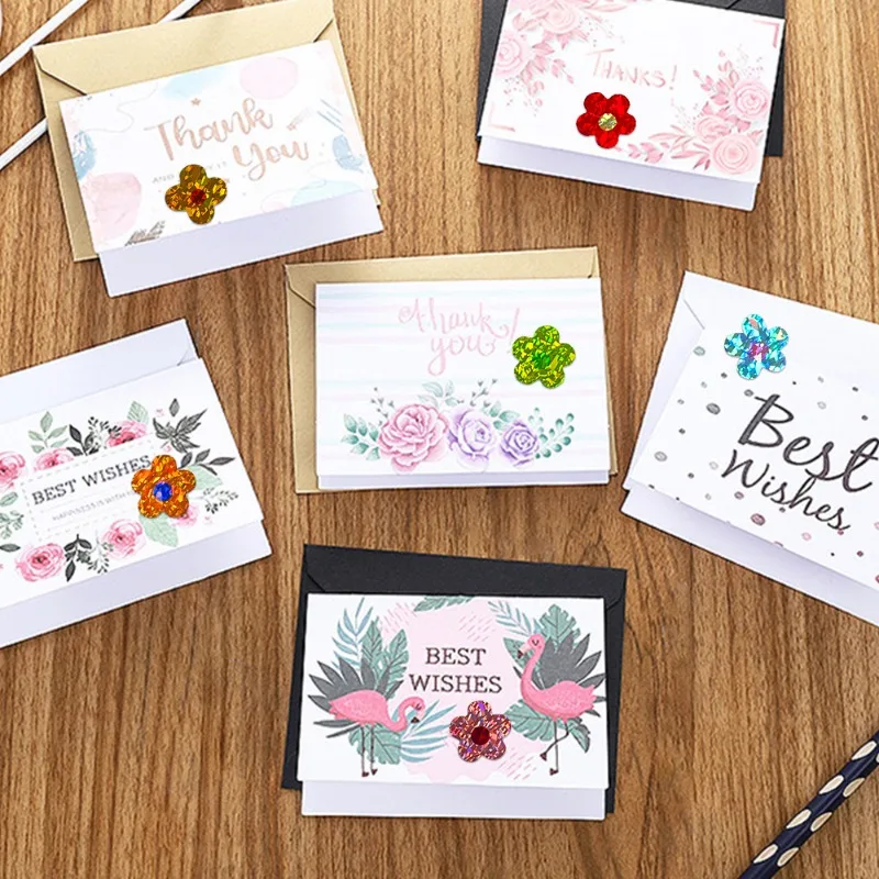 Mini pegatinas holográficas de encaje floral infantil - imagen 3