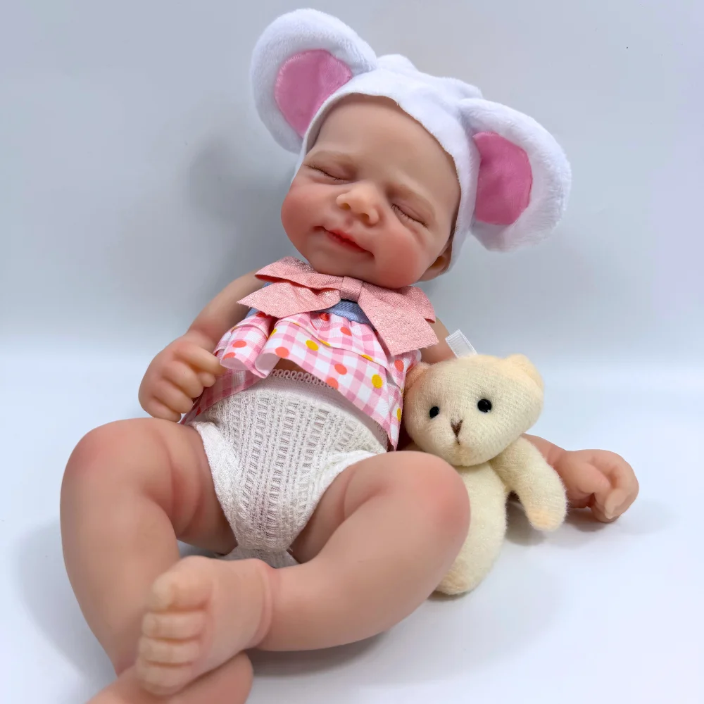 Pascale Muñeca reborn de silicona elástica y lavable