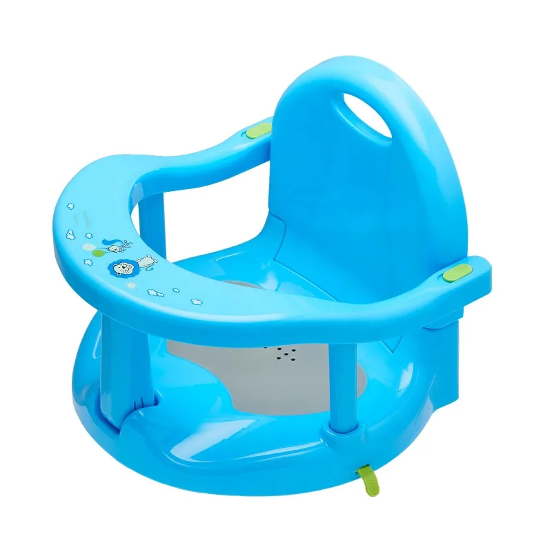 Asiento de baño plegable con ventosas para bebé y niños - imagen 3