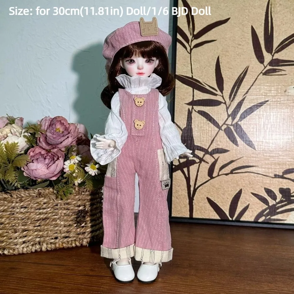 Conjunto de suéter y abrigo para muñeca de 30 cm