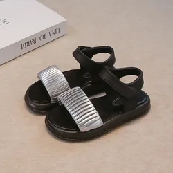 Sandalias de verano antideslizantes y cómodas para niña elegante
