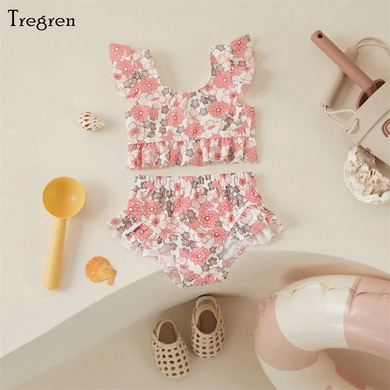 Detalle del estampado en el traje de baño