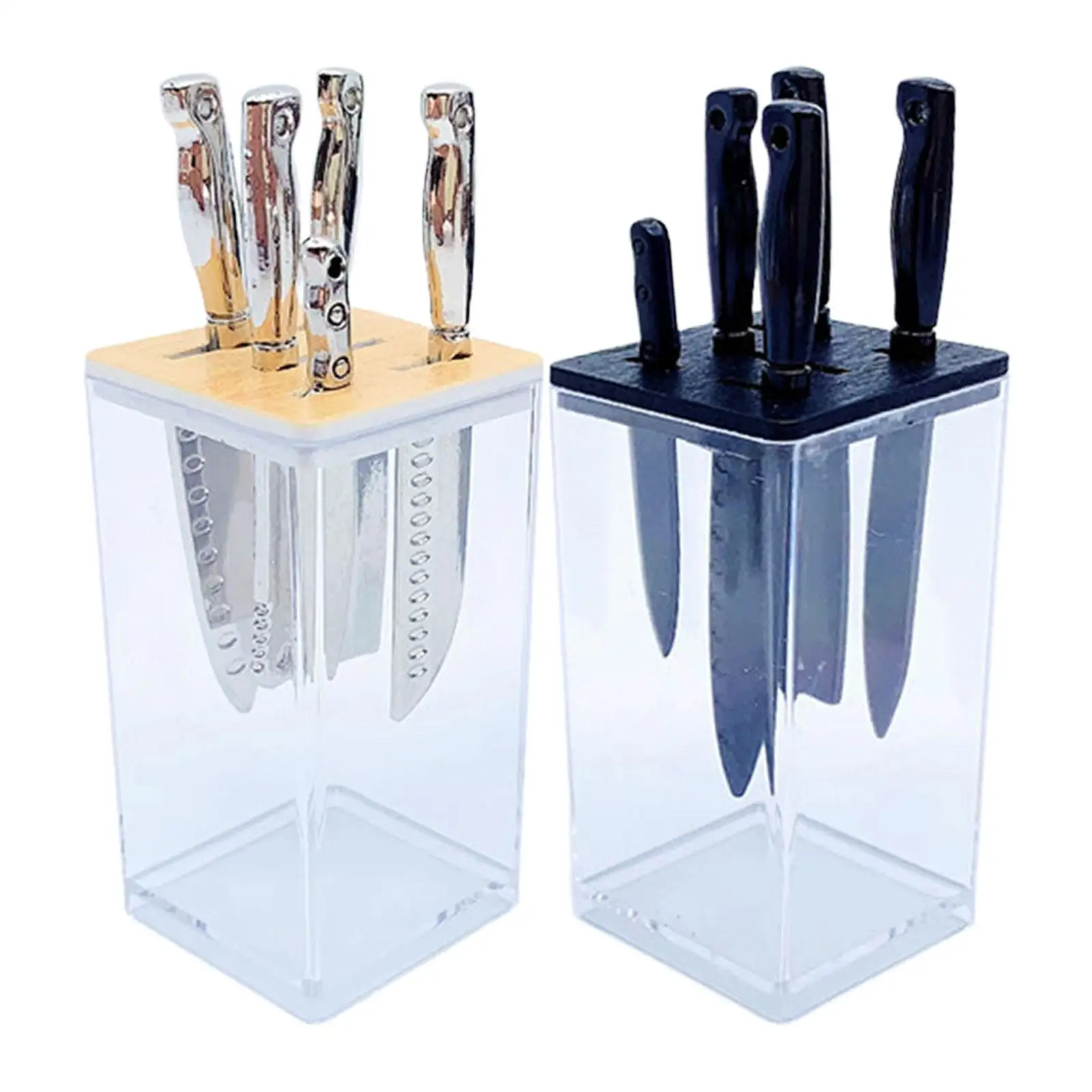 Soporte de utensilios de cocina para muñecas con cubiertos - imagen 3