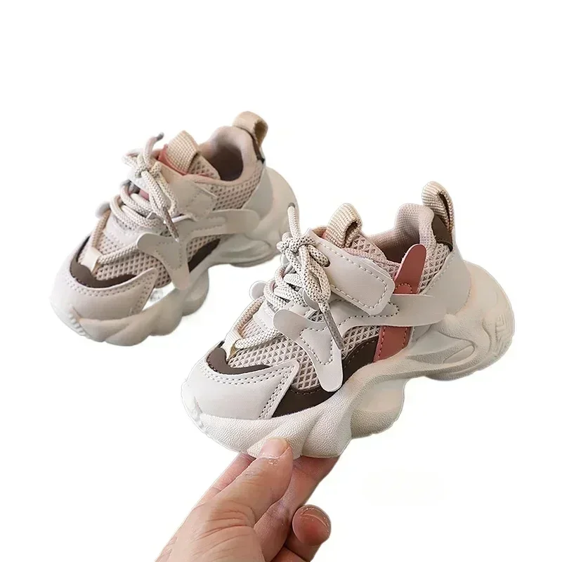 Zapatillas deportivas de tela para niño - Puntera lisa, ideales para running y viaje - imagen 4