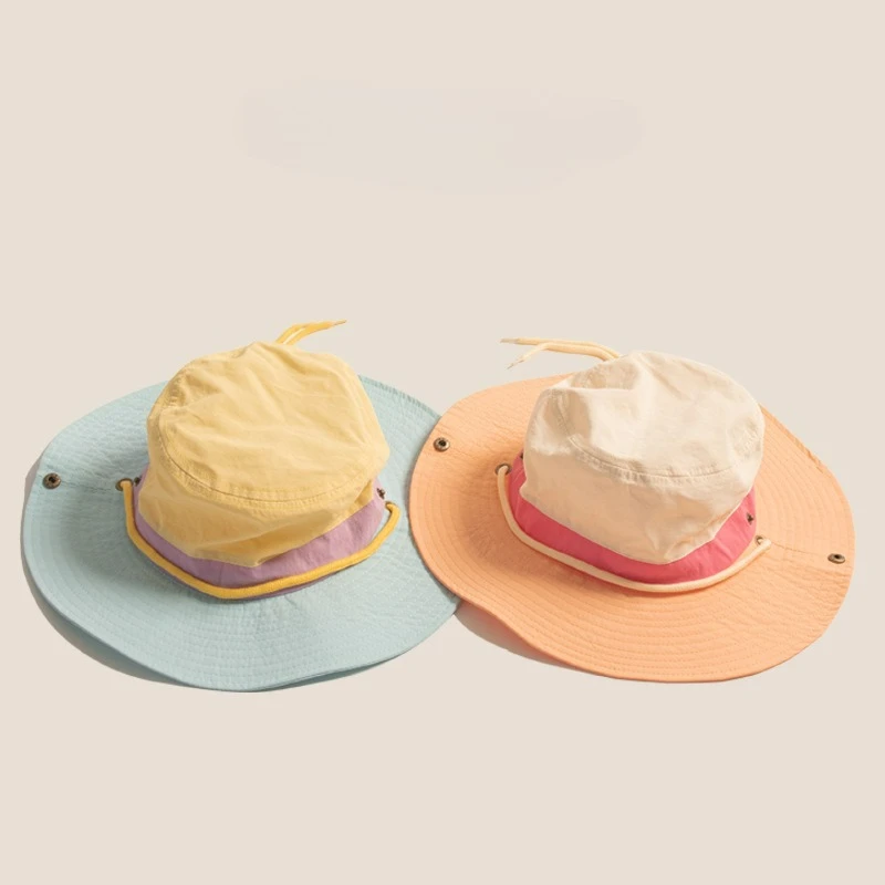 Gorro de pescador infantil secado rápido con ala ancha anti-UV - imagen 2
