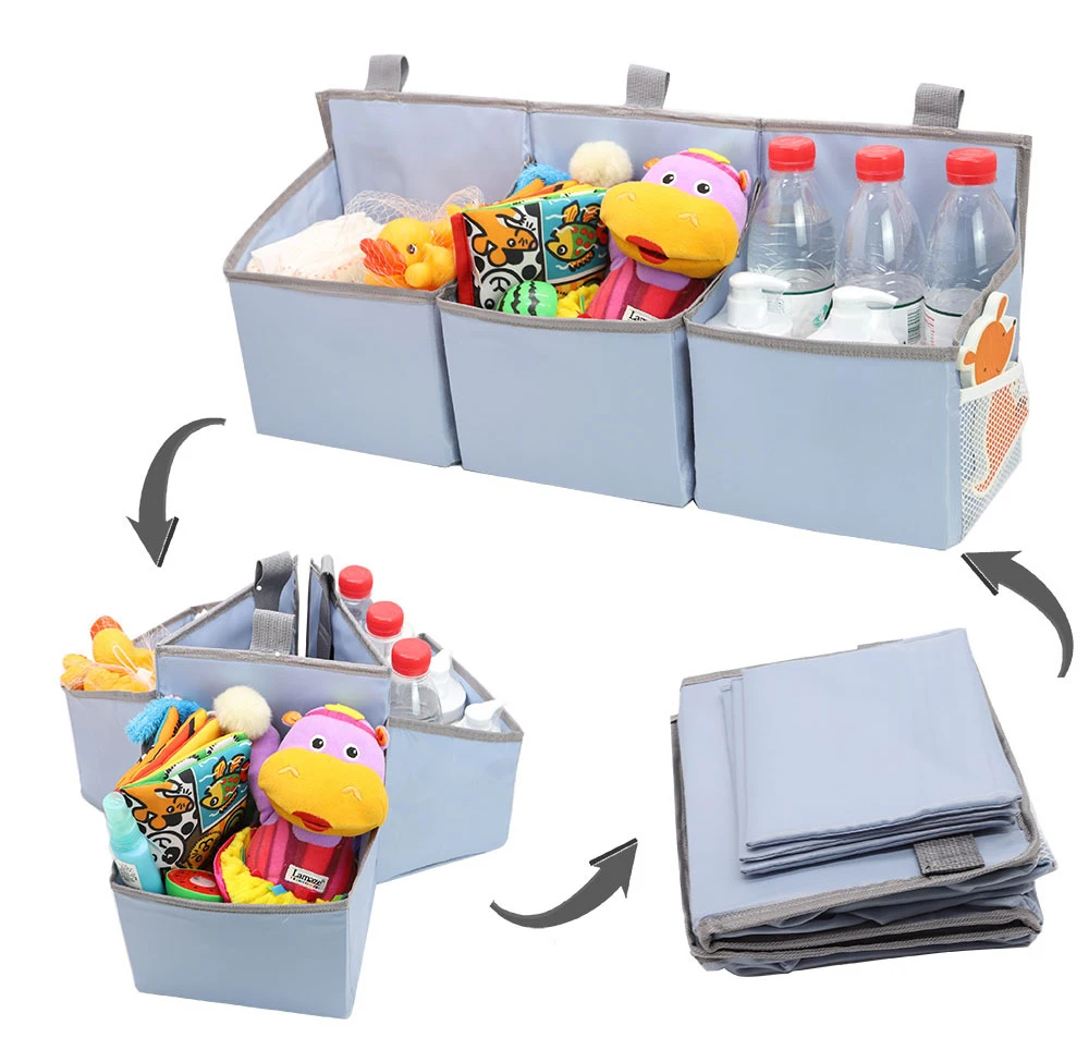 Organizador colgante de pañales para la cuna del bebé - imagen 2