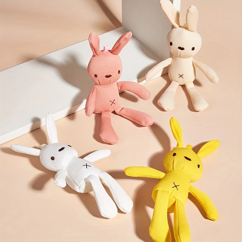 Peluche interactivo con conejo de Pascua para perros y gatos